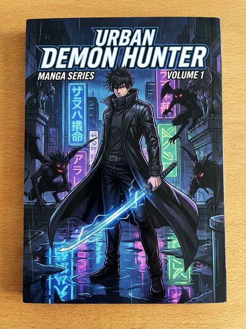 绅士漫画 - 新作漫画《都市猎魔人》封面